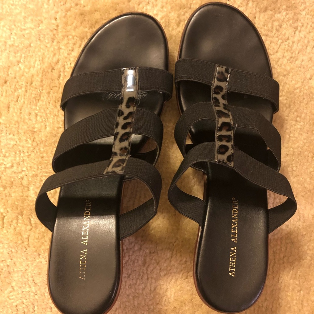 Platform wedge sandals